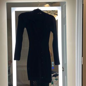 Black fashion nova boycon mini dress. Worn once